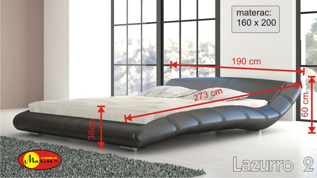 Čalouněné postele Lazurro 2 160x200