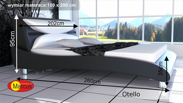 Čalouněné postele Otello  180x200